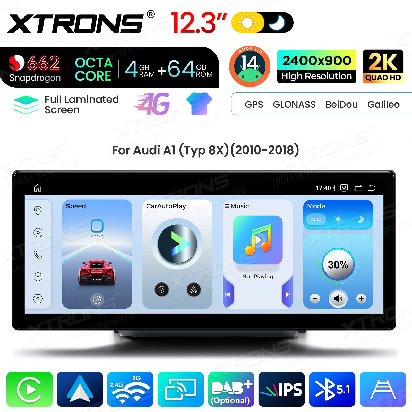 XTRONS QBA24A1