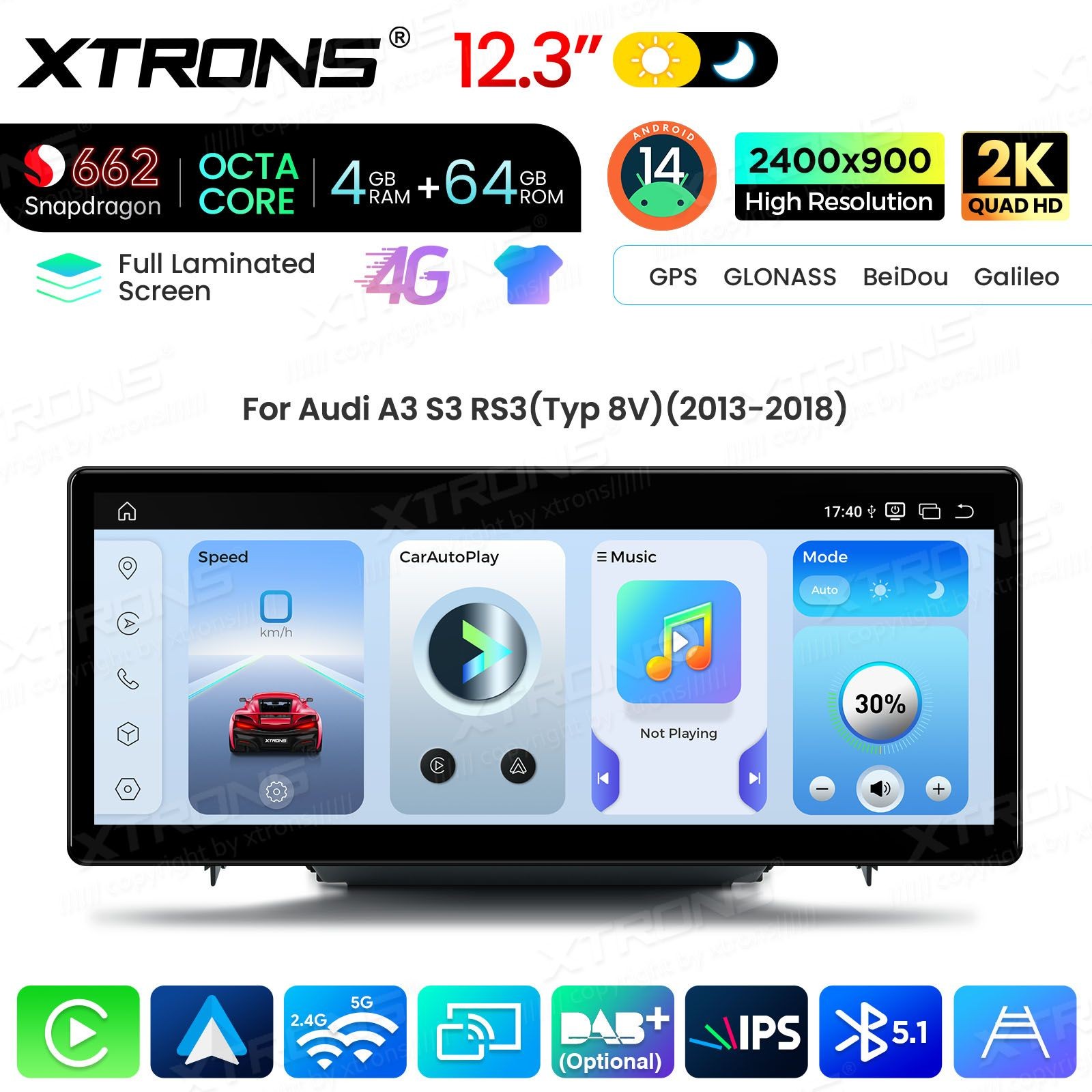XTRONS QBA24A3