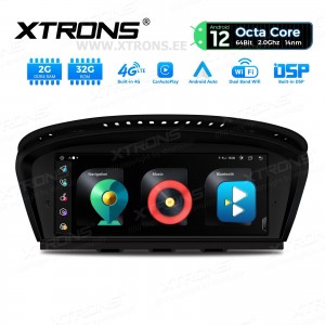 XTRONS QEB8260CC 8.8" BMW 3 Series E90 / 5 Series E60 CCC Multimeedia Android 12.0 Octa-Core