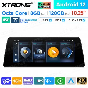 XTRONS QAB12CCB12E92 10.25" BMW E90, E91, E92, E93, M3 CCC Multimeedia Android 12.0 Octa-Core