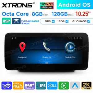 XTRONS QAM1250M12C5 10.25" Mercedes-Benz W205, W446, W470, X253 Multimeedia Android 13.0 Octa-Core