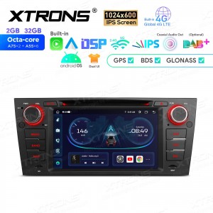 XTRONS IE7290B 7.0" BMW E90, E91, E92, E93 Multimeedia Android 13.0 Octa-Core
