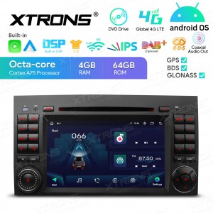 XTRONS IA72M245S 7.0" Mercedes Benz, Volkswagen Crafter Multimeedia Android 13.0 Octa-Core