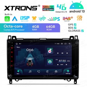 XTRONS IAP92M245S 9.0" Mercedes-Benz, Volkswagen Multimeedia Android 13.0 Octa-Core