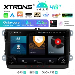 XTRONS IQ92MTVP 9.0" Volkswagen, Skoda, SEAT Multimeedia Android 13.0 Octa Core
