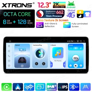 XTRONS QBMH2450M12CLS 12.3" Mercedes-Benz CLS-Class W218, C218 Multimeedia Android 14.0 Octa-Core