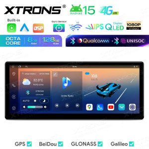 XTRONS IMHP24WRJ 12.3" Jeep, Dodge, Chrysler Multimeedia Android 15.0 Octa-Core