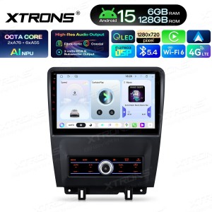 XTRONS UAHP15MTF 10.1" FORD Mustang Multimeedia Android 15.0 Octa-Core 4G